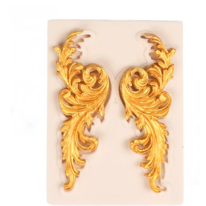 Кружевные формы с узором силиконовая форма цветочным европейская ретро