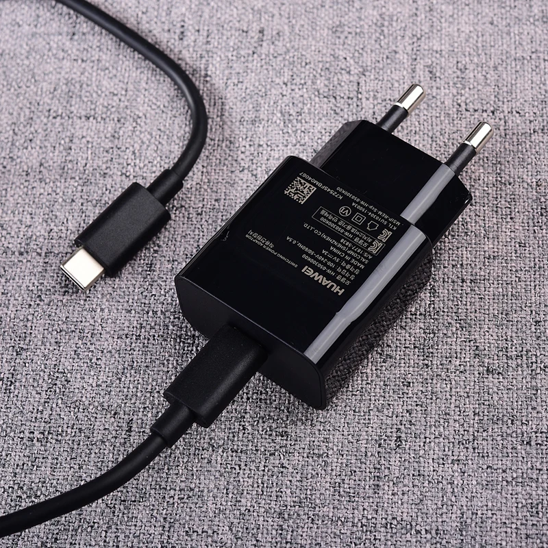 Быстрое зарядное устройство Huawei 5 В 3 А USB 1 настенный адаптер кабель двойного типа