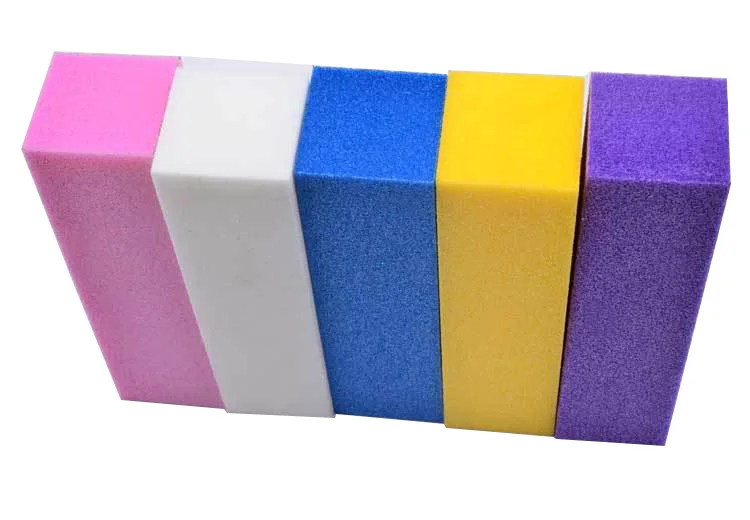 4 шт./лот шлифовальная губка пилка для ногтей буферный блок УФ гель лака сделай