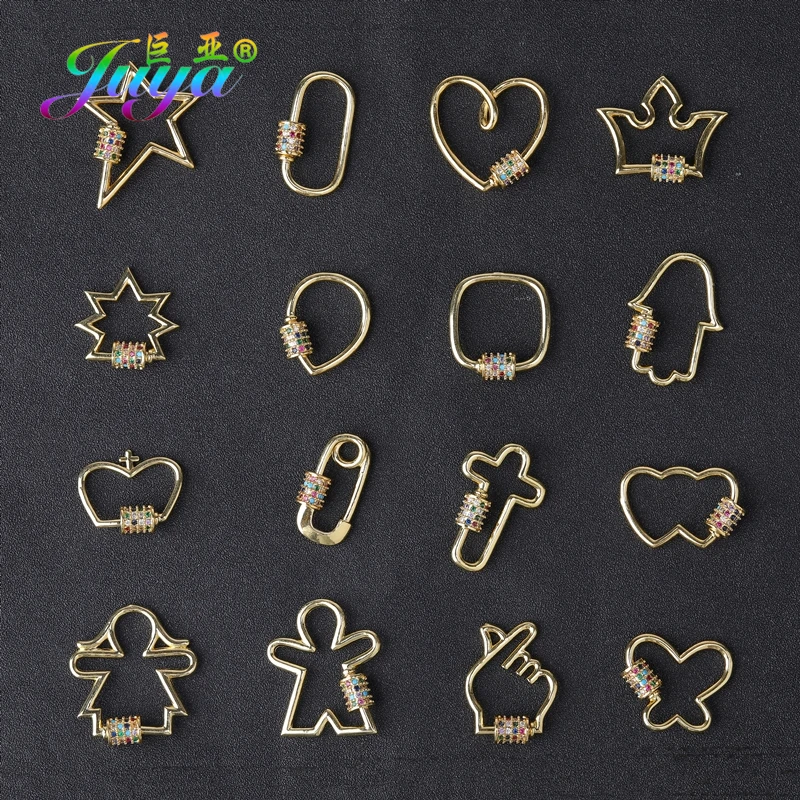 Аксессуары для бижутерии Juya декоративные винтовые застежки-карабины подвесок 2