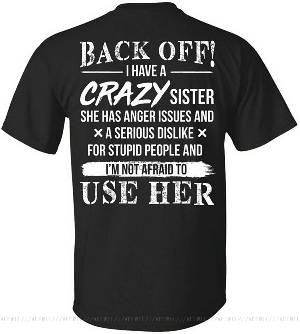 Обратно у меня есть сумасшедшая сестра она имеет проблемы с гневом и серьезно не