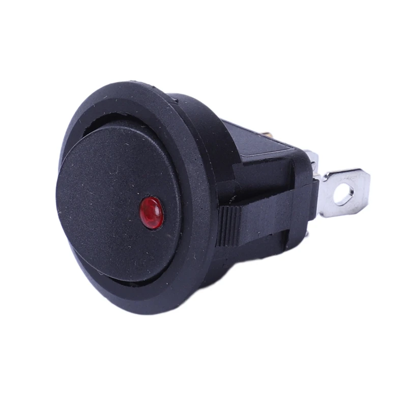 

20 Pcs 12V 20A Amps On/Off/ 3 Position Terminal Round Rocker LED Toggle Switch Blue & Red