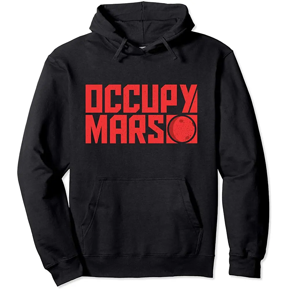 

Vintage Occupy Mars Space Explorer Pullover Hoodie