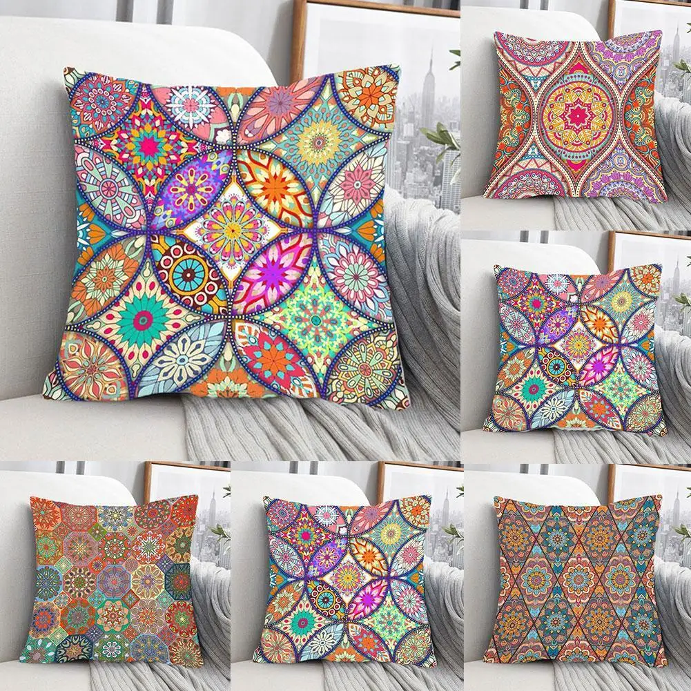 

Home Pillow Case Cushion Cover Square Family Wedding Party Decoration Sofa Pattern Seat Chair Decor Car Printing Gift