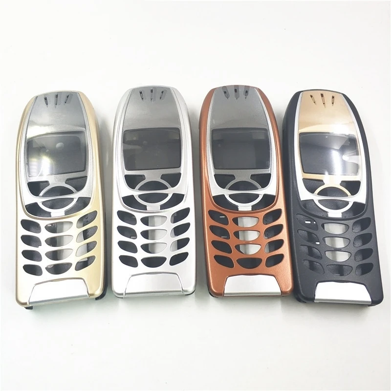 Новинка для Nokia 6310i 6310 Крышка батарейного отсека задняя дверь средняя рамка