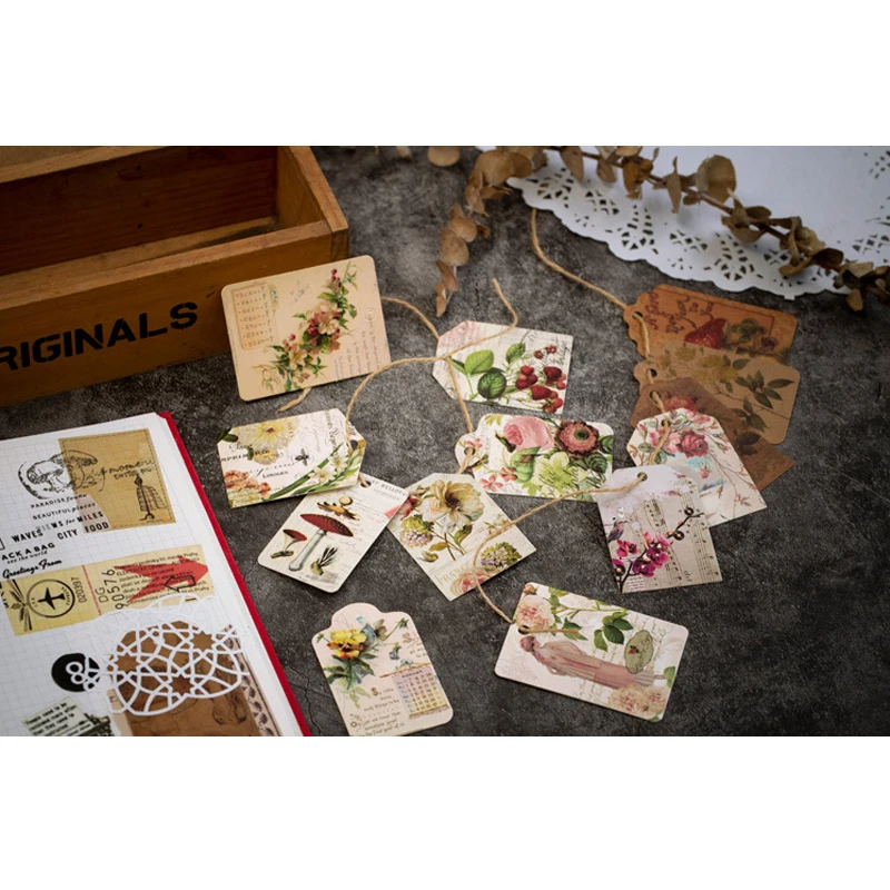 Блокнот для записей в стиле ретро 50 шт. | Канцтовары офиса и дома