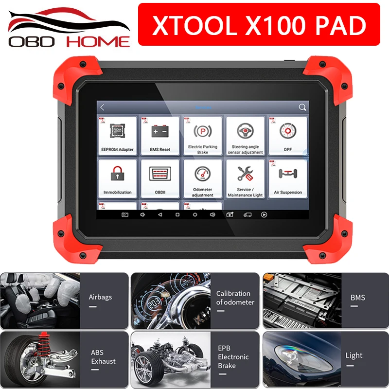 Программатор ключей XTOOL X100PRO2 X100 PAD OBD2 диагностический автомобильный считыватель