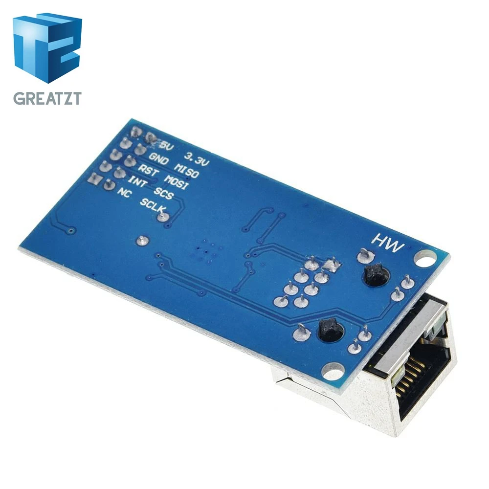 GREATZT W5500 Ethernet сетевой модуль оборудование TCP / IP 51 STM32 программа микроконтроллера