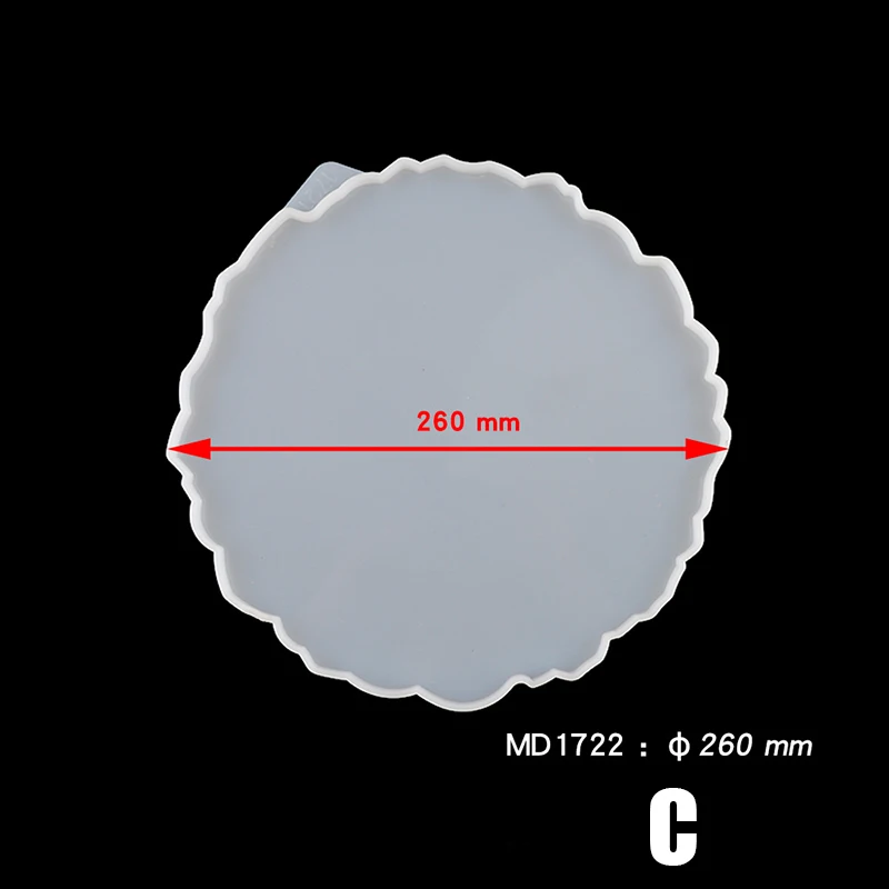 Супер большая силиконовая форма для подноса необычная эпоксидная смола|Глиняные