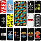 Забавный чехол YEET OR BE YEETED Meme черный мягкий чехол из ТПУ для телефона iPhone 8 7 6 6S Plus 5 5S SE 2020 XR X XS MAX Coque Capa