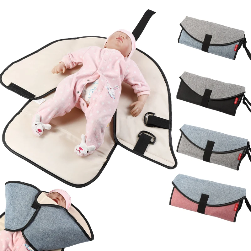 Многофункциональный портативный складной коврик для пеленания 3 в 1