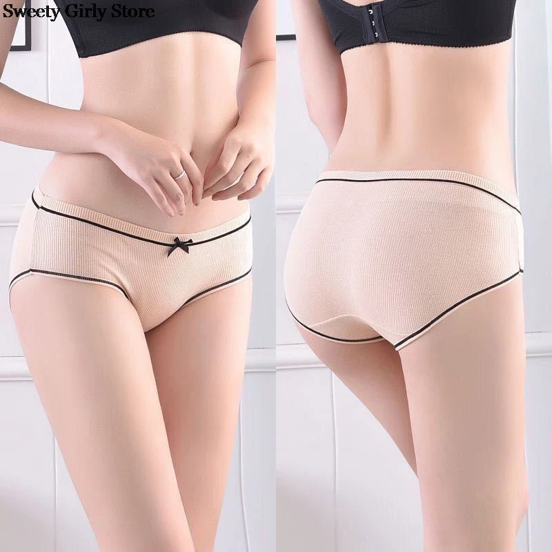 Женское удобное нижнее белье размера плюс повседневные женские трусики