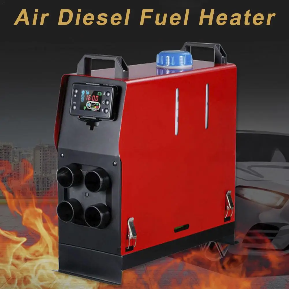 Car Air Diesel Heater 12V/24V 5000W 4 Holes LCD Monitor Parking Heater Warmer Cold Winter For Cars (RU Free Shipping)
