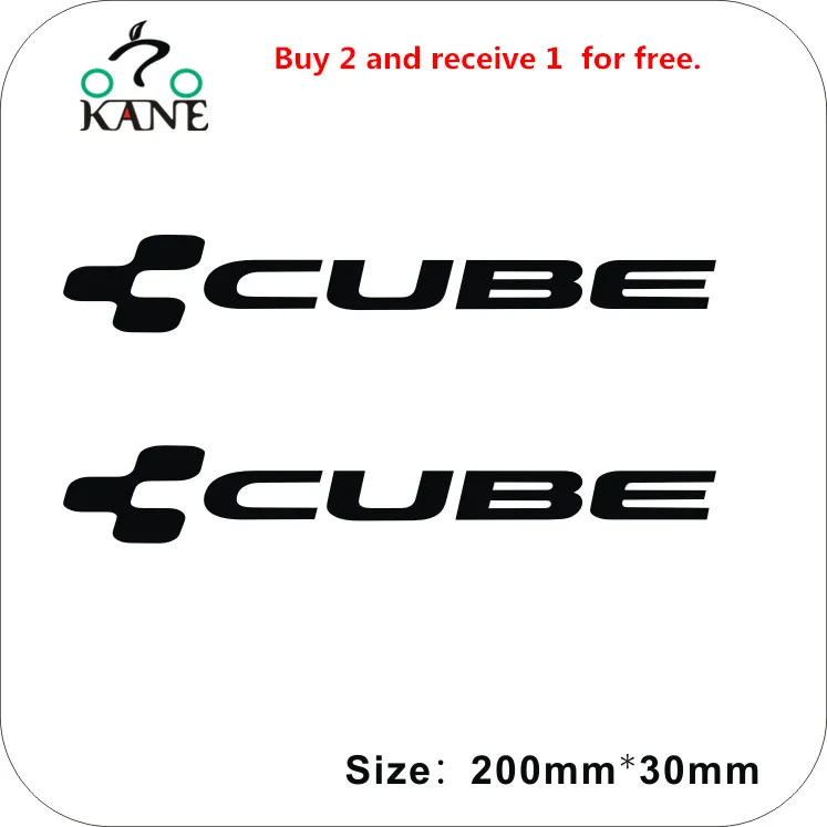 Комплект из 2 предметов/пакет 200mmX30mm раме велосипеда Стикеры s велоспорт