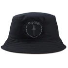 Панама с принтом Shadow and Bone для мужчин и женщин, повседневная Двусторонняя модная уличная шляпа-мешок в стиле Харадзюку, весна 2019