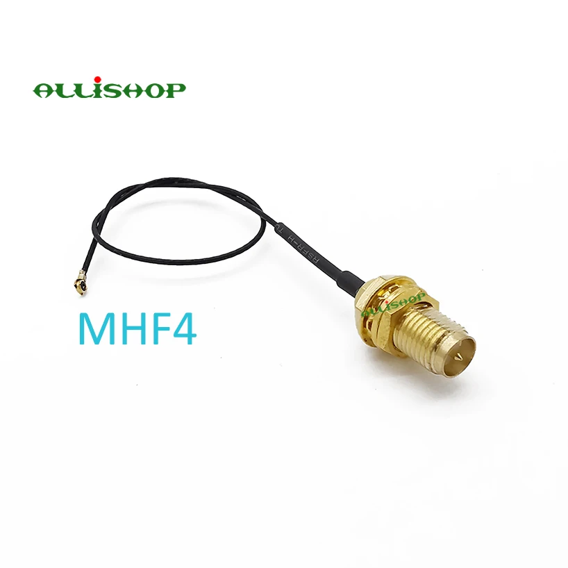 10 шт. MHF4 к RP SMA IPEX U.FL IPX MHFIV гнезду для Mini PCI 0 81 мм 7260NGW 8260NGW M2 карты Intel Беспроводная