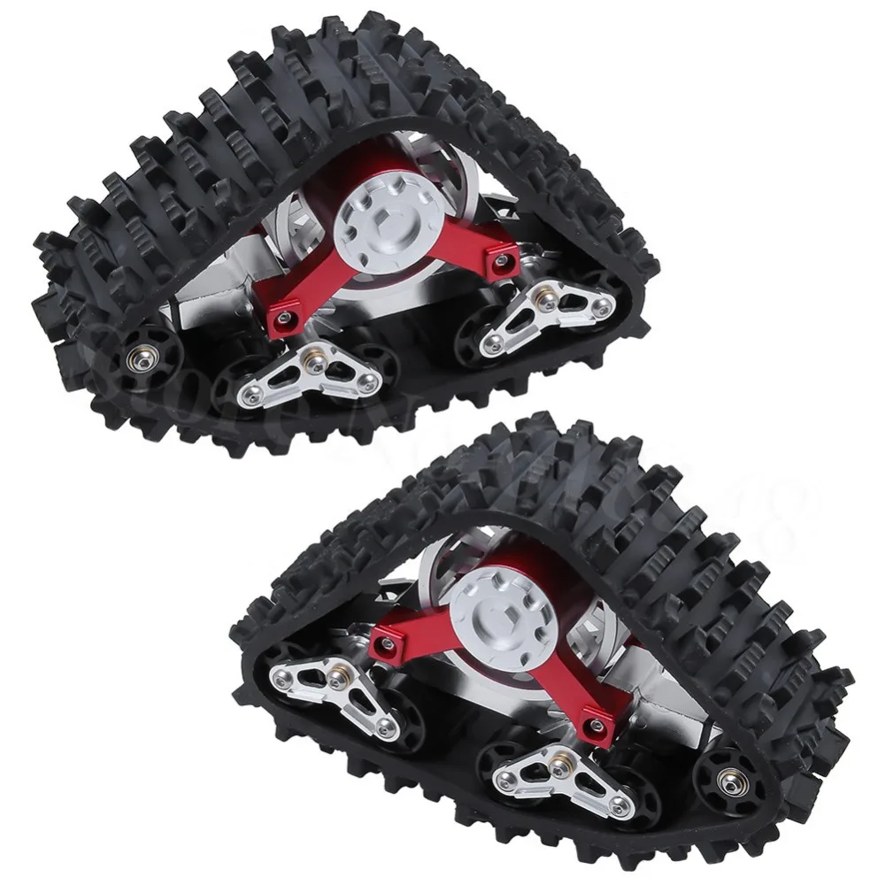 2 шт. Tanky вездеход треков колеса для 1/10 радиоуправляемая модель axial SCX10 Wraith Рок