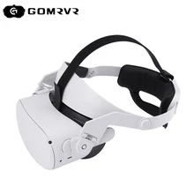 GOMRVR-Correa de cabeza para Oculus Quest 2, correa de Halo para realidad Virtual, compatible con actualizaciones forcesipport, para Oculus Quest 2 A