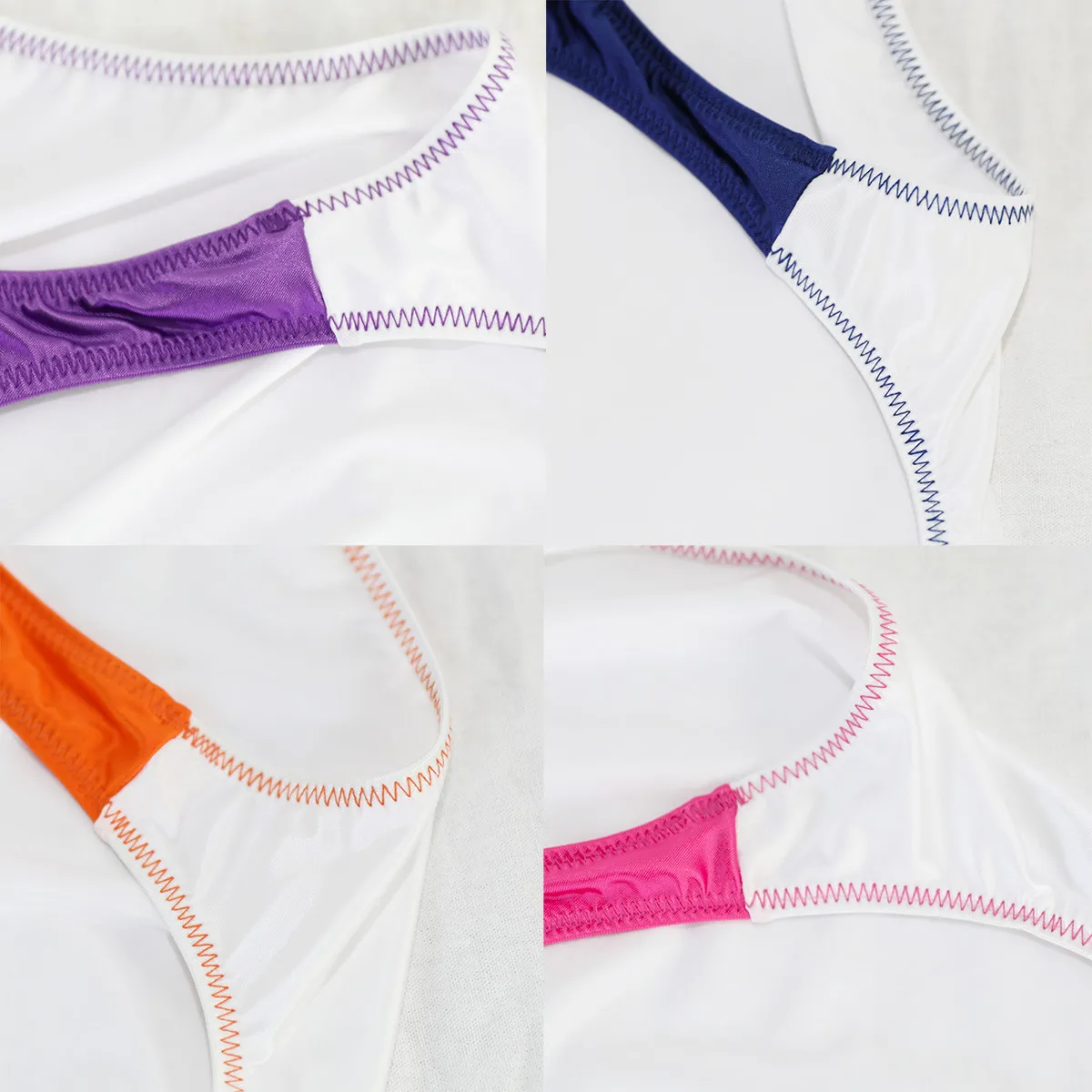 Купальник XCKNY Женский масляный глянцевый с высокой вилкой