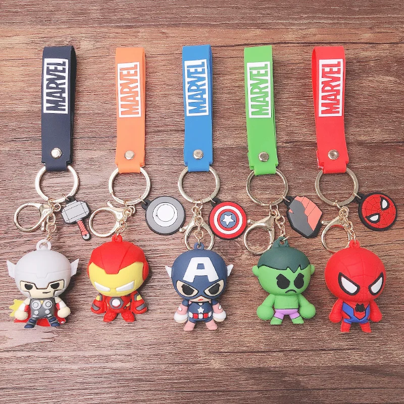 Брелок для ключей Железный человек Тор Халк Капитан Америка | Украшения и