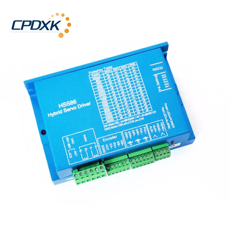 

3 Kit CNC NEMA34 Closed Loop Stepper Motor 4.5N 8N 12N + Stepper Motor Driver HSS86 + 3 Meters Encoder Cable