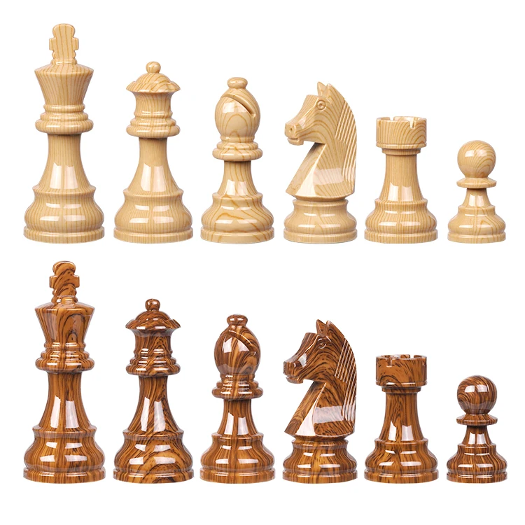 

Luxury Crafted Chess Set Stone International Chess Wooden Chess Set Minimalist Classic Tabuleiro De Xadrez Chess Games BG50CG
