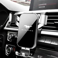 for ford mustang gt shelby accessories gravity car phone holder air vent clip mount mobile cell stand smart phone gps holder