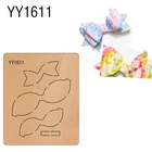 Новый Лук Форма Нож Модель yy1611подходит для всех режущих машин на рынке высечки