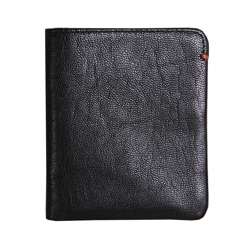 Manual Soft Short Men Wallet Real Leather Bifold Money Cash Purse Simple Casual Carteira Man Pocket Holder Hot Sale | Багаж и сумки