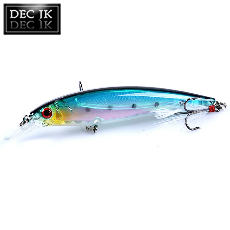 Плавающий Воблер для искусственных басов длинный фотоснимок искусственная