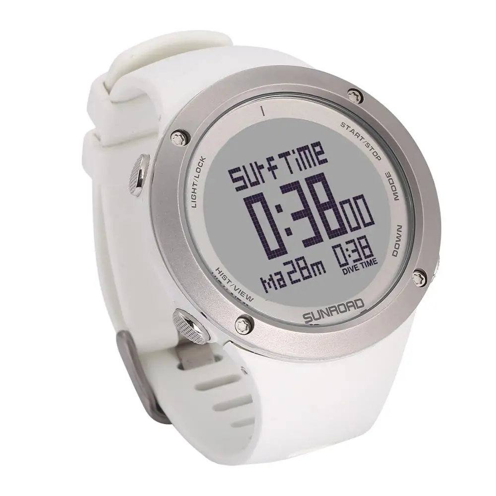 Спортивные мужские часы для дайвинга SUNROAD водонепроницаемость до глубины 100 м