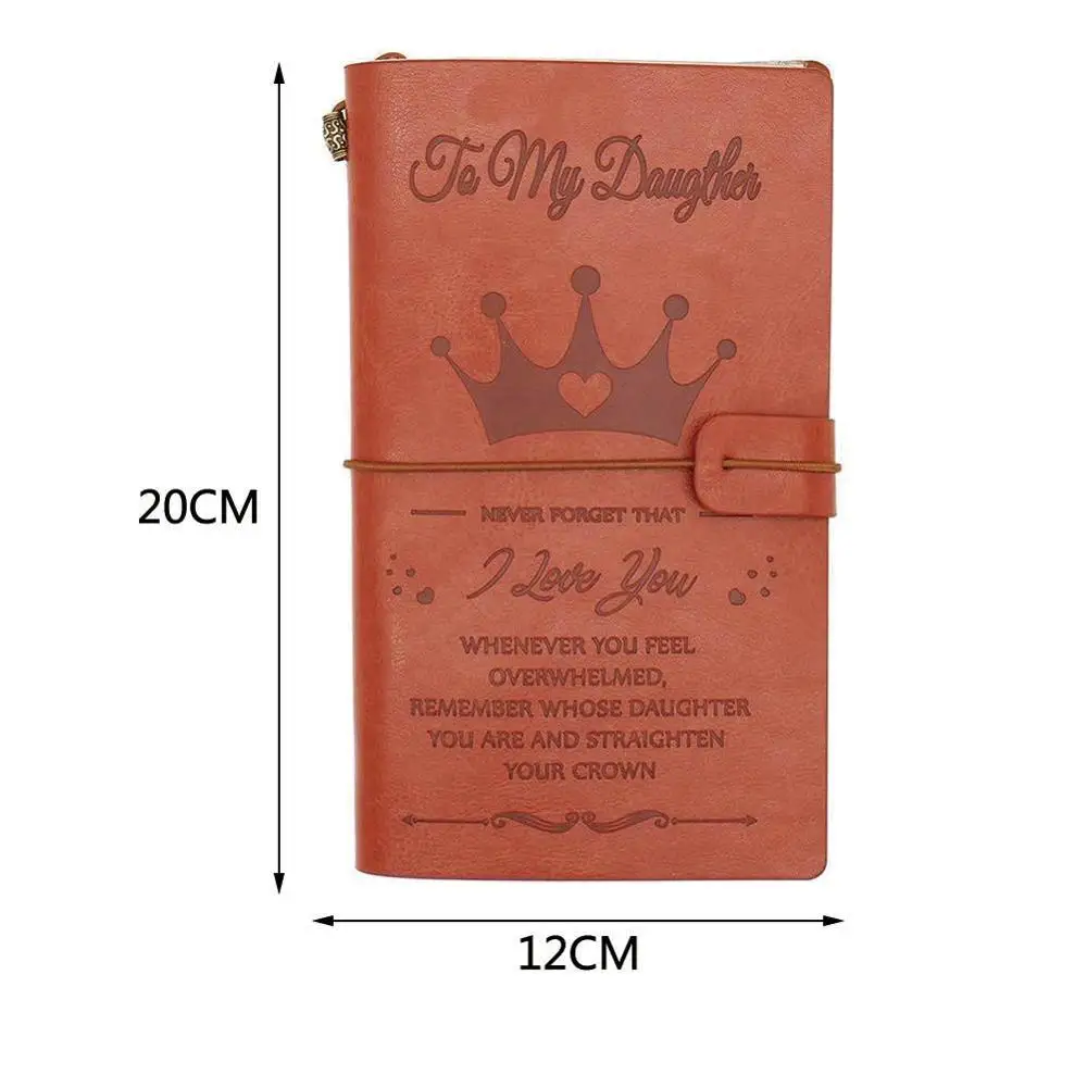 

20x12cm Engraved Leather Journal Notebook Diary Special Ones Notepad Notebook For Your Loved Gift Christmas Gift G2G6