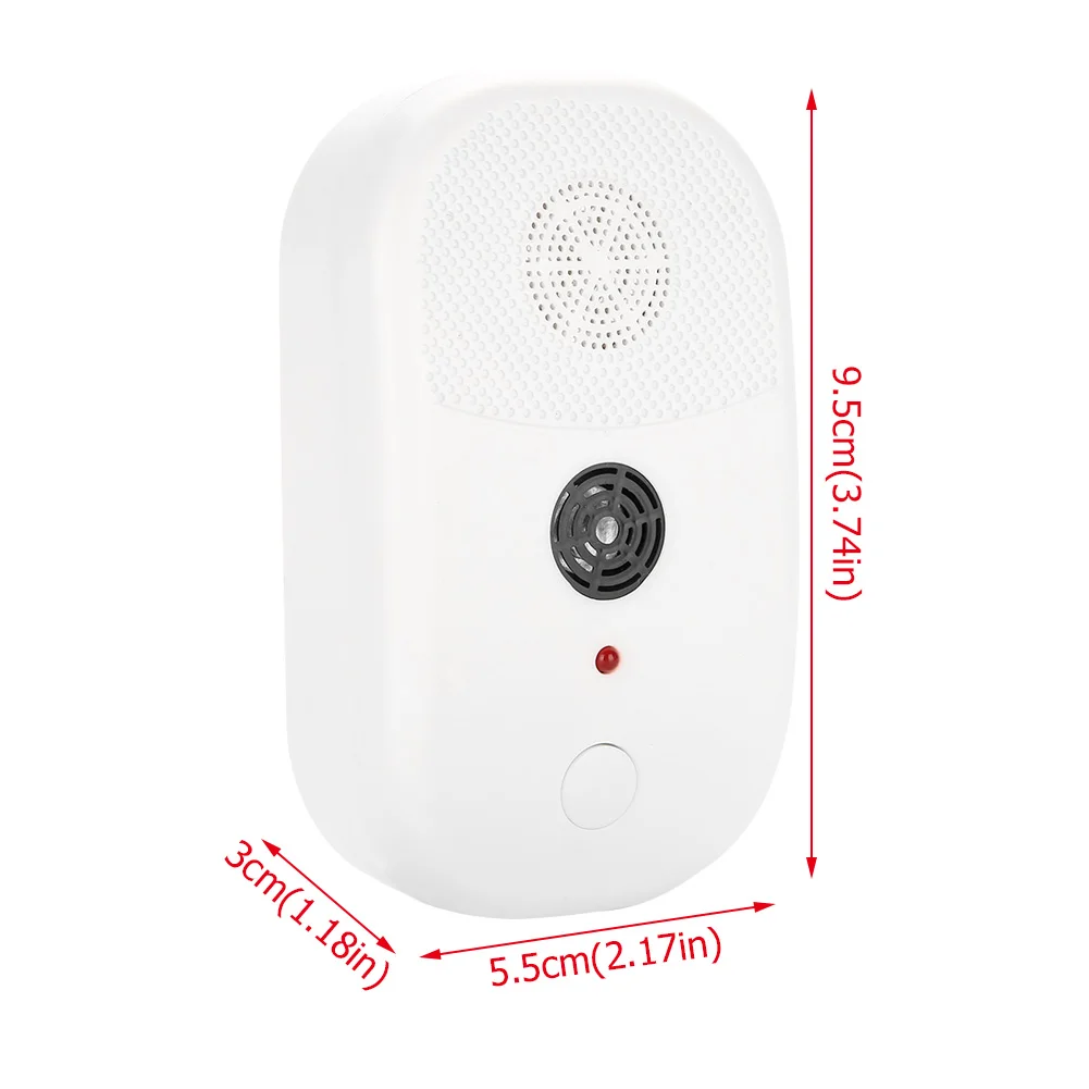 220V Ultrasonic Dust Mite Controller Repeller Double Intensified Mites Removing DeviceMite | Дом и сад