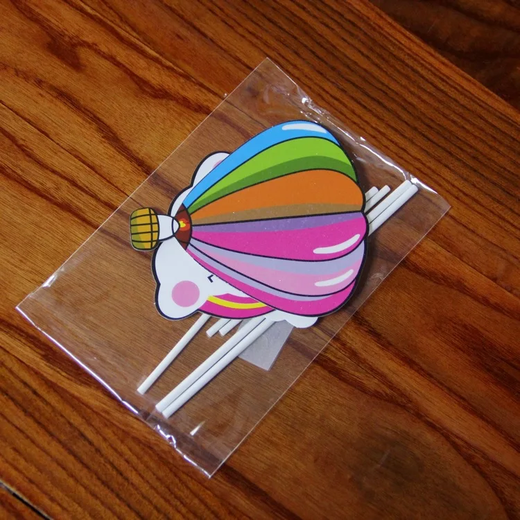 Милый красочный воздушный шар в виде облака мини-Фотокарта товары для детских