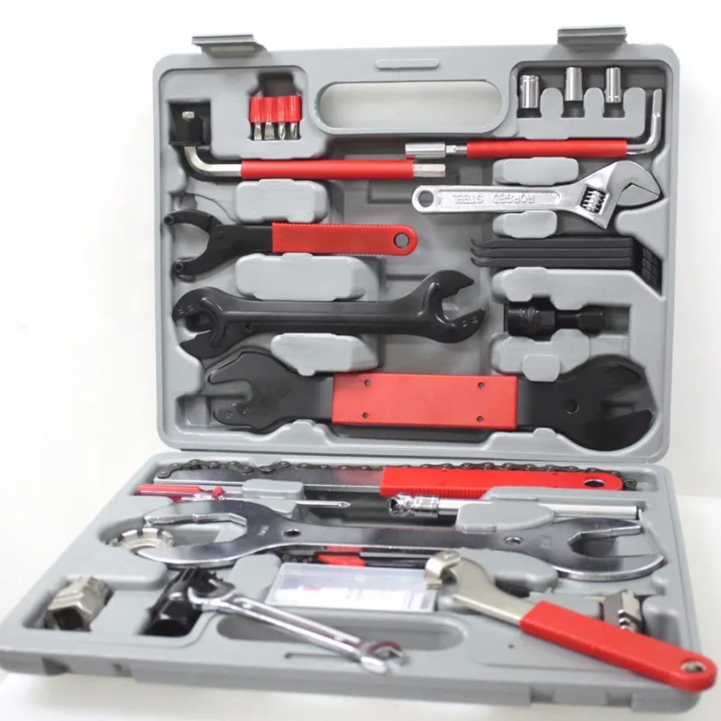 Bicycle repair kit Multifunctional Biking Tool Combination Tool Repair Box 44-in-1 Bicycle Repair Tool Set hand tools