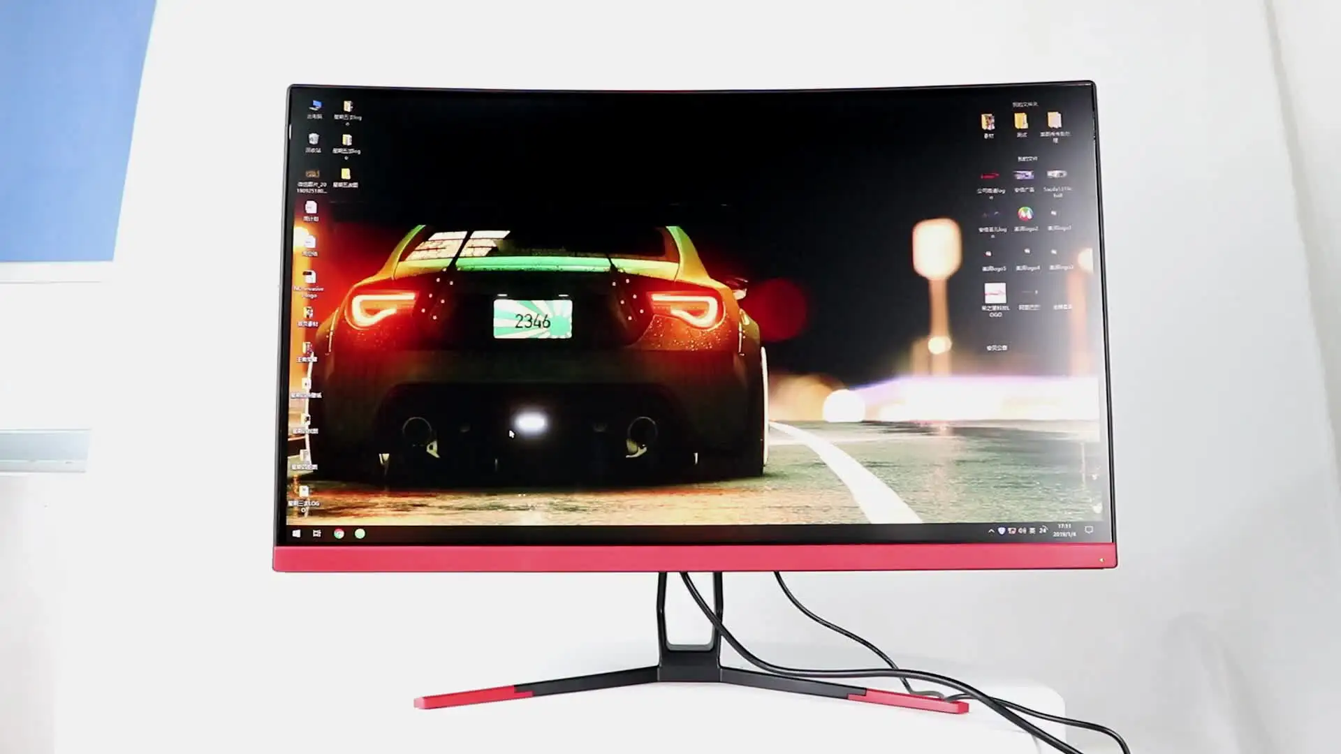 

27 Inch Computer Monitor Full HD 1ms Curved Gaming Monitor 144Hz