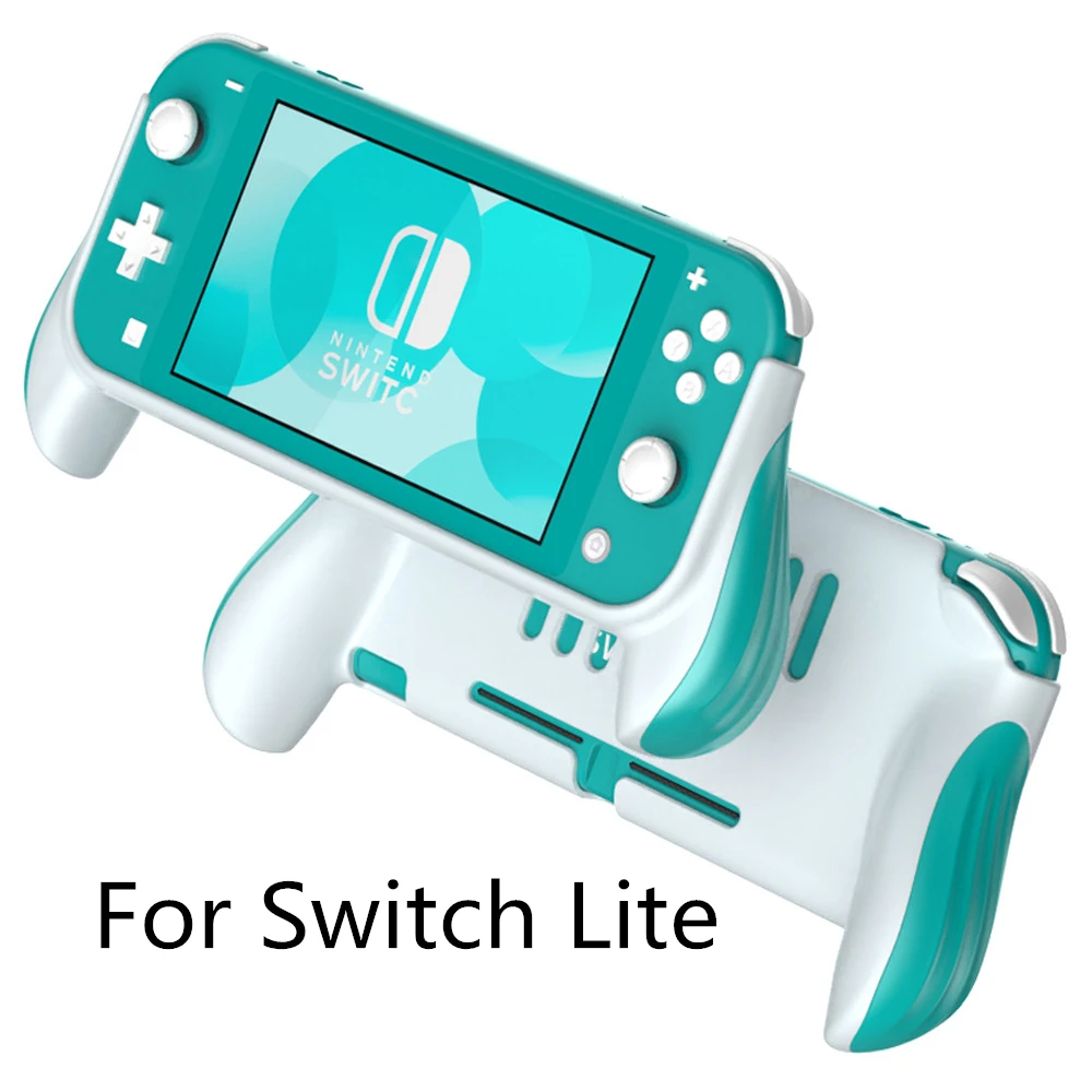

Hand Grip For Switch Lite Shock Proof Protection Cover Shell Ergonomic Protective Case & Screen Protector Thumb Grip Caps