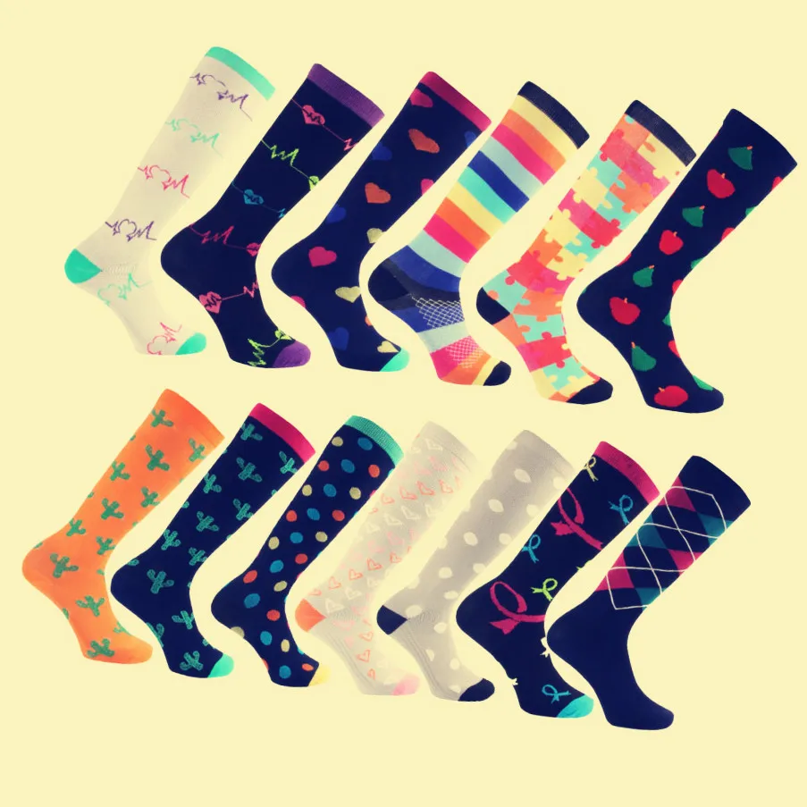 

Men's and Women's Knee High Pressure Socks Sports Compression Socks Outdoor Running Socks Wholesale