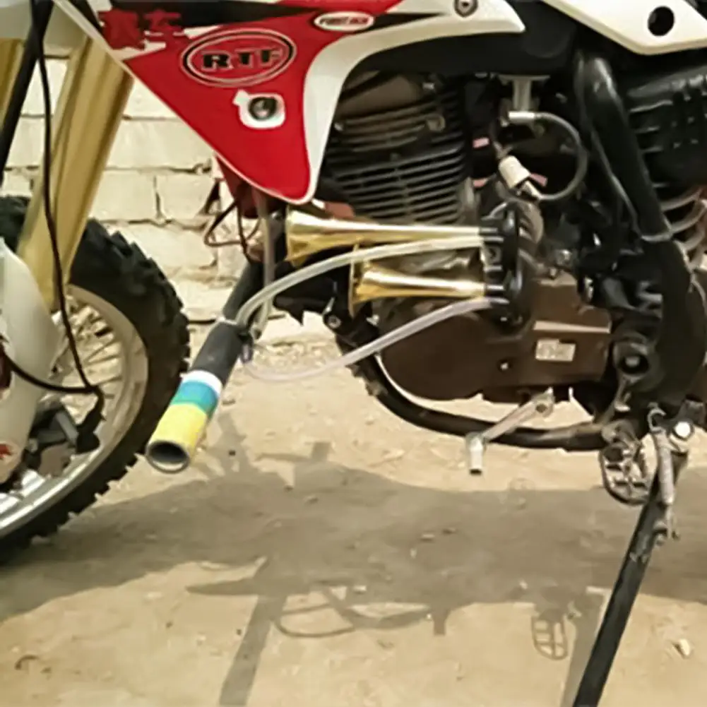 12 В супер громкий двойной труба Автомобильный Воздушный Рог компрессор Набор для