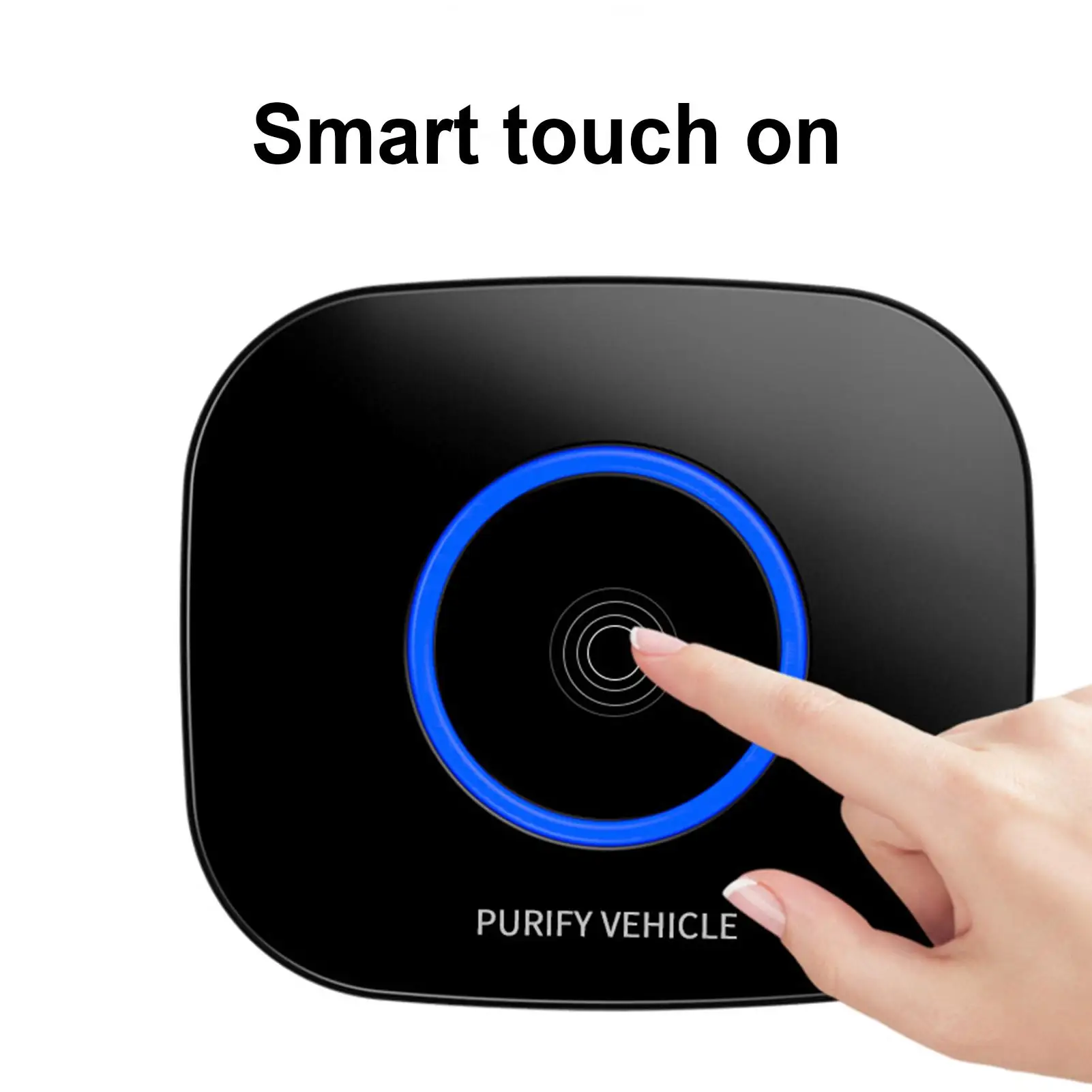 

Автомобильный очиститель воздуха с сенсорным экраном, 5 В, USB-зарядка