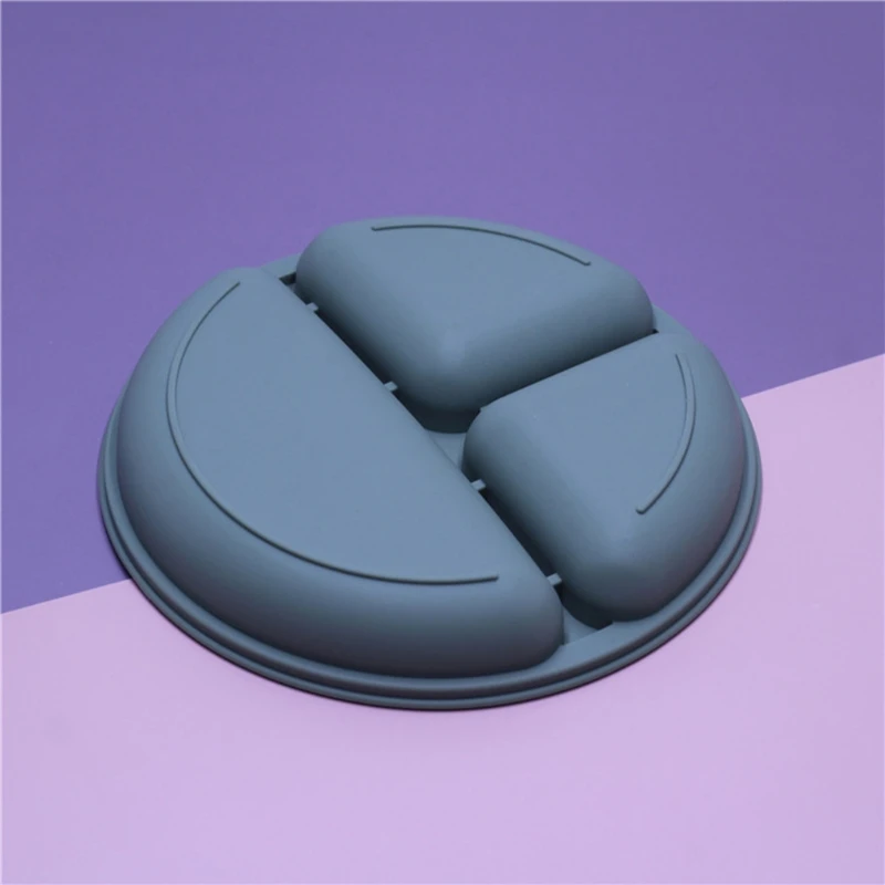 

4 PCS Baby Silicone Dish Set Feeding Tableware for Baby Kitchenware with Spoon Bib Smile Face Plate Bowl