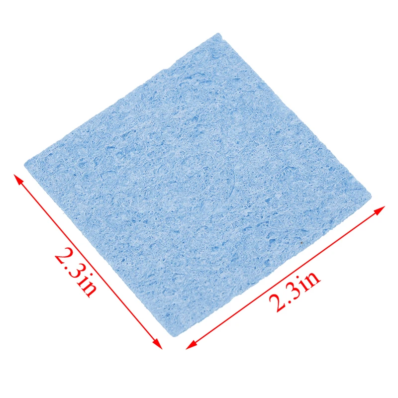 

5pcs/lot 6cm*6cm Soldering Iron Solder Tip Welding Cleaning Sponge Pads Hand Tool Color Random