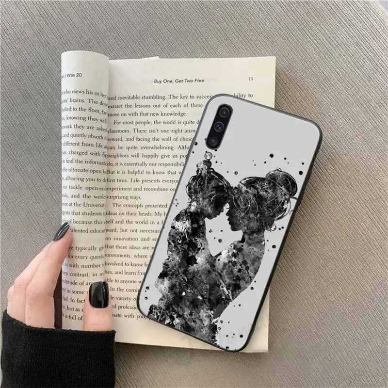 

Fashion mama of girl boy mom baby cute Phone Cases For Samsung galaxy S 9 20 A 10 21 30 31 40 50 51 71 s note 20 j 4 2018 plus