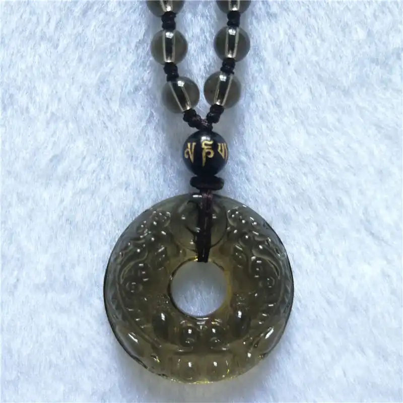 Ожерелье из натурального камня 32*32 мм ювелирные изделия подвеска ледяного