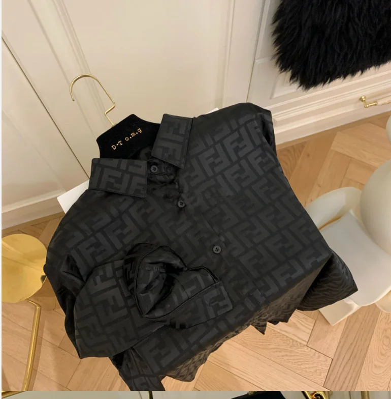 

2021 New Internet Celebrity with the Same Kind of INS Shirt Women Design Feel Relaxed Relaxed Shirt Languid Wind Jacket