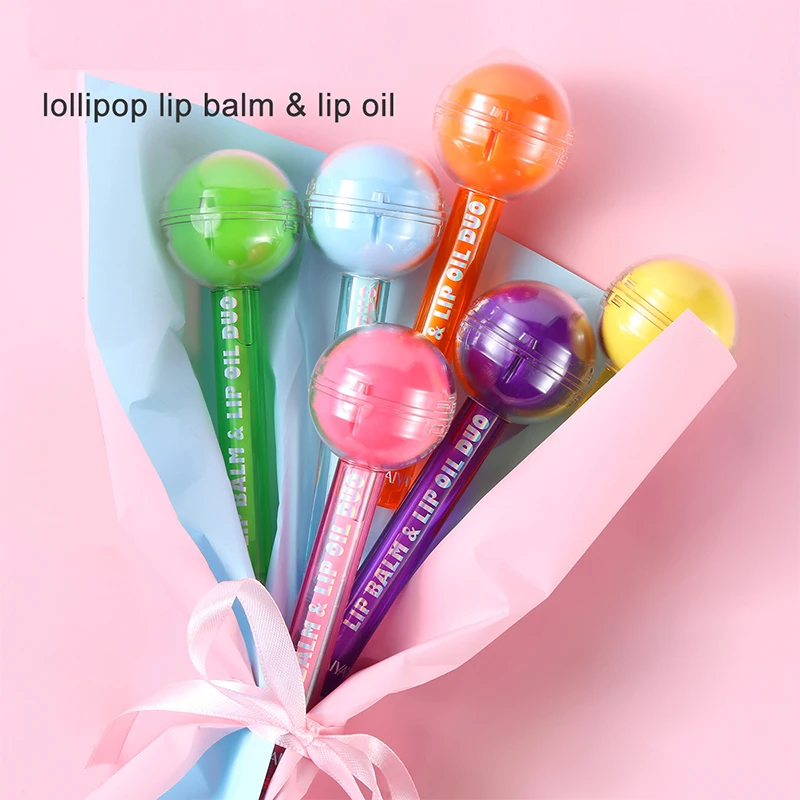 

HANDAIYAN, двойное использование, блестящий блеск для губ, губная помада