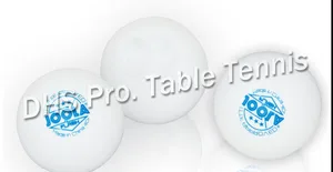 Мяч бесшовный полипропиленовый для настольного теннисапинг-понга, 6 шт.