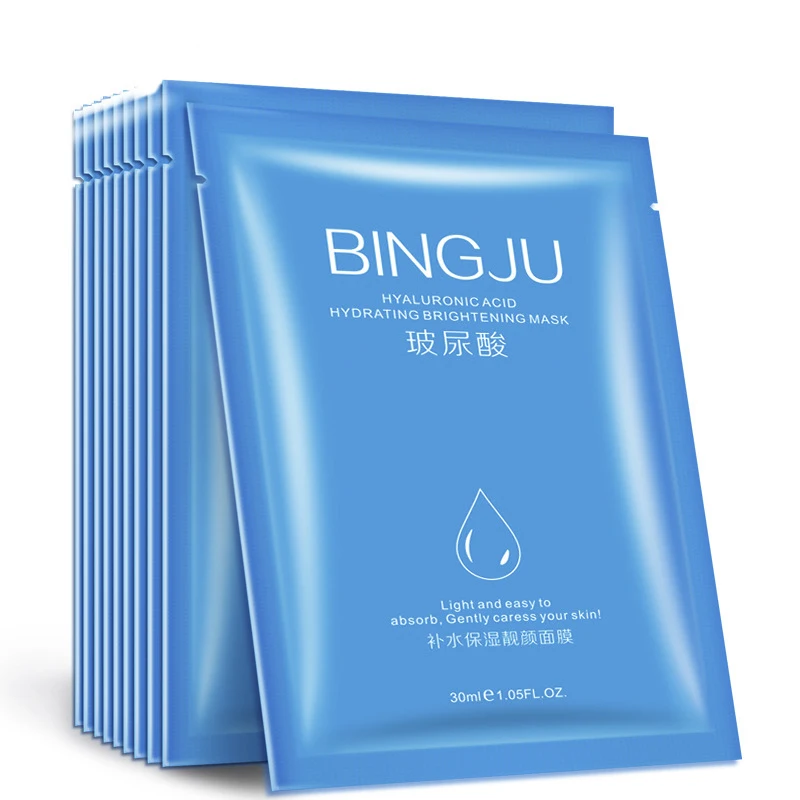 10 шт. маска для лица с гиалуроновой кислотой |