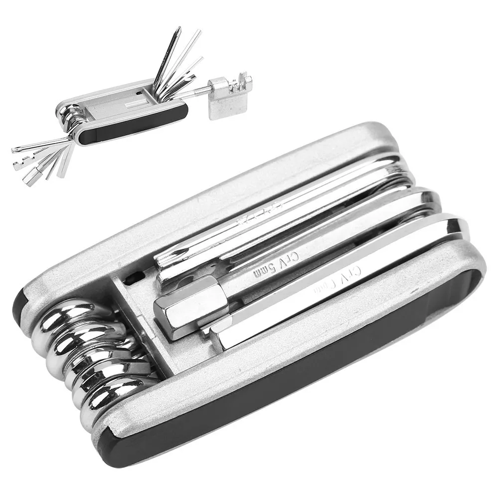 

Набор многофункциональных инструментов для ремонта горного велосипеда GIYO 13 в 1