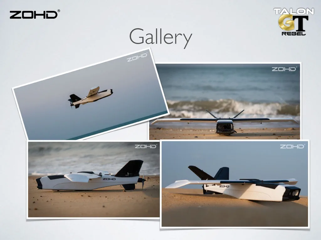 ZOHD Talon GT Rebel 1000 мм размах крыльев V-Tail BEPP FPV Самолет RC самолет Летающий крыло PNP